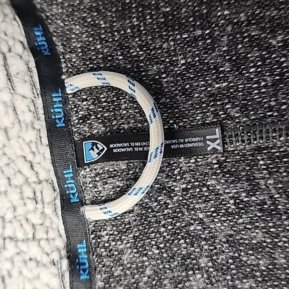 KUHL XL wool silver and gray zip up jacket - Picture 7 of 8